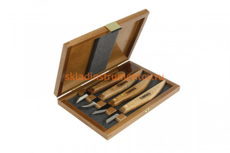 Резцы-ножи (4 шт.) в кейсе Narex 869100