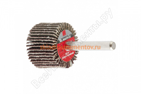 Круг лепестковый (30x20x6 мм; Р100) для дрели MATRIX 74161