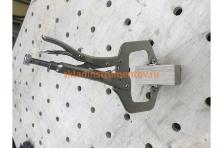 Зажимные клещи для точечных работ 280мм КОБАЛЬТ 244-285