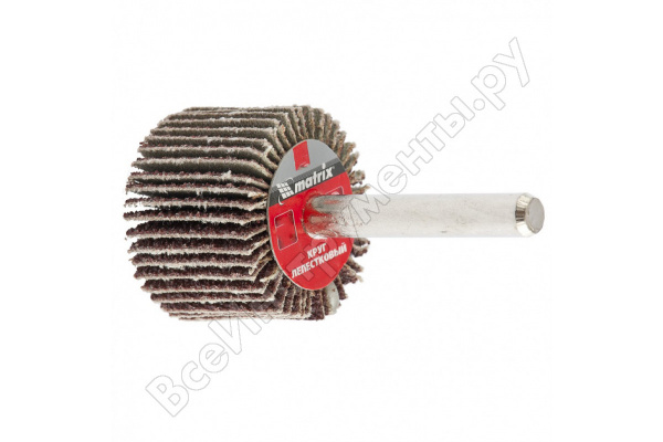 Круг лепестковый (30x20x6 мм; Р100) для дрели MATRIX 74161