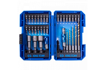 Набор 35 предметов для шуруповерта KING TONY 1035MR