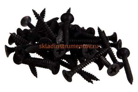 Саморезы ЗУБР СГМ гипсокартон-металл, 32 х 3.5 мм, 400 шт, фосфатированные, 300011-35-032