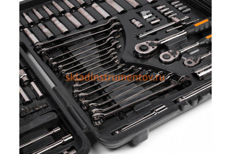 Универсальный набор автомеханика HORTZ №1 210 предметов HOR 121110