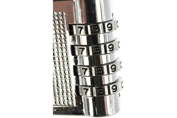 Навесной замок SANTOOL мини, кодовый, 4 диска 080216-004