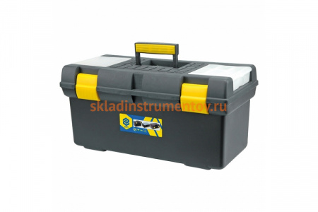 Ящик для инструмента VOREL 20" с ячейками 525х256х246мм пластмассовый 78813