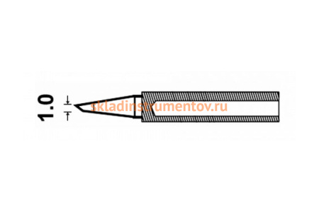 Жало скошенный конус 1 мм для паяльников 8PK-SC107 A/В ProsKit 5PK-SC107-T6 00280004 Жало скошенный конус 1 мм для паяльников 8PK-SC107 A/В ProsKit 5PK-SC107-T6 00280004