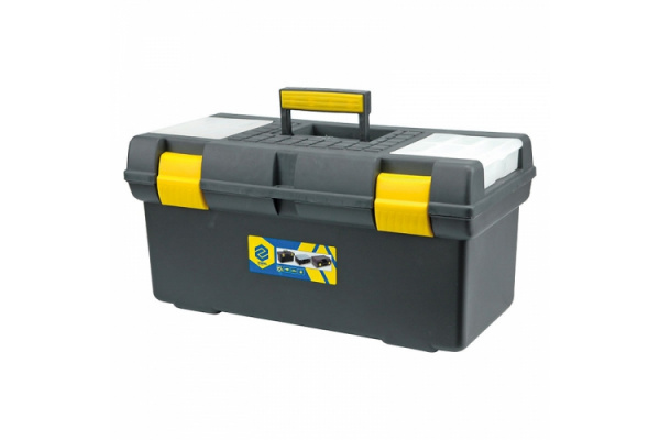 Ящик для инструмента VOREL 20" с ячейками 525х256х246мм пластмассовый 78813