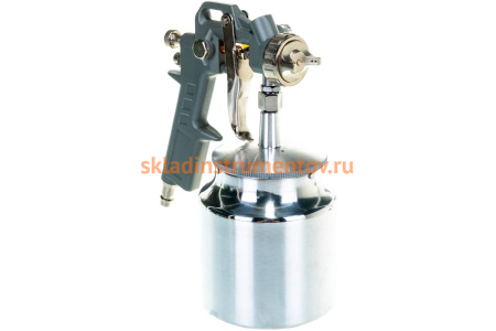 Краскораспылитель с нижним бачком Pegas pneumatic 2.5 мм 2706
