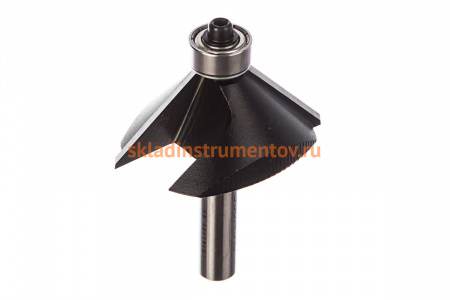 Фреза PRO фасочная с нижним подшипником (45х18х60 мм; S 8 мм; 45 градусов) CMT 936.4518