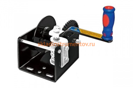 Ручная стационарная лебедка Jun Kaung трос 5мм.x4,6м. WC06-915A-2