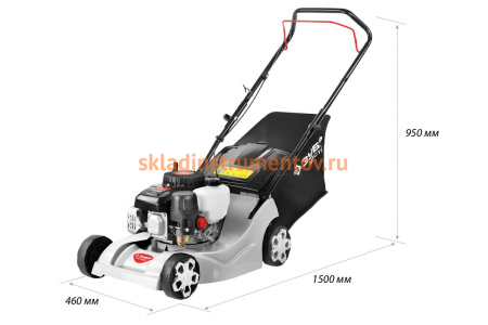 Бензиновая газонокосилка Зубр МАСТЕР ГКБ-400П