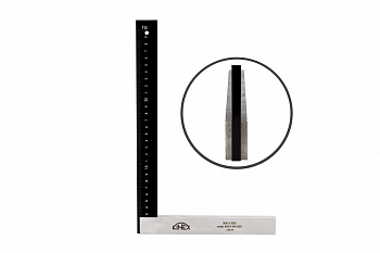 Столярный угольник Kinex 300х200мм, BlackCoat 4031-04-030