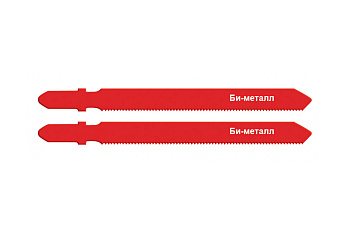Полотно по металлу для электролобзика Курс 100 мм 24 зуба би-метал EU хвостовик 41095 2 шт.