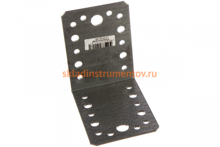 Крепежный угол Зубр МАСТЕР 65х90х90мм, 1шт 310126-65-090