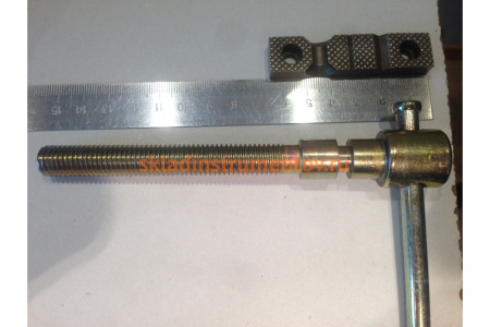 Слесарные тиски цилиндрические поворотные 63/38мм с наковальней Энкор 20008