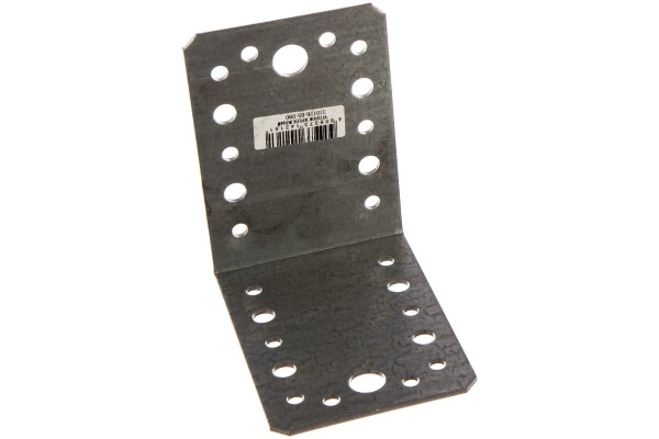 Крепежный угол Зубр МАСТЕР 65х90х90мм, 1шт 310126-65-090