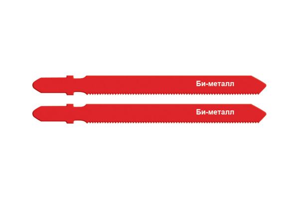 Полотно по металлу для электролобзика Курс 100 мм 24 зуба би-метал EU хвостовик 41095 2 шт.