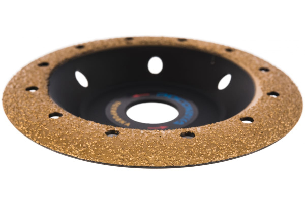 Чашка шлифовальная прямая с твердосплавным напылением (125 мм; зерно 40) РОСОМАХА 212240