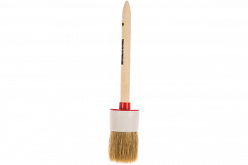 Круглая кисть SANTOOL №14 50 мм с деревянной ручкой 010115-014
