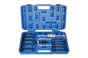 Набор съемников внутренних подшипников цанговый с обратным молотком 8-58мм ROCKFORCE RF-916T1