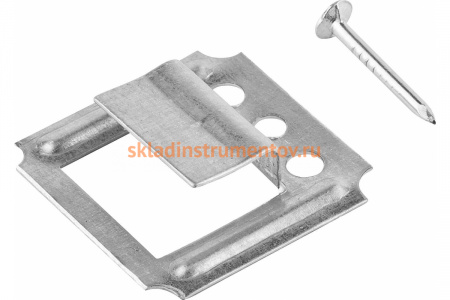 Оцинкованный крепеж Зубр Эксперт для вагонки 8 мм 50 шт.3075-08