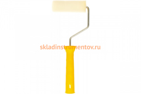 Валик (поролон, в комплекте с бюгелем) 100мм Biber 31561 тов-035895