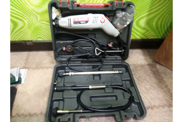 Гравер электрический ЗУБР 160 Вт ЗГ-160ЭК