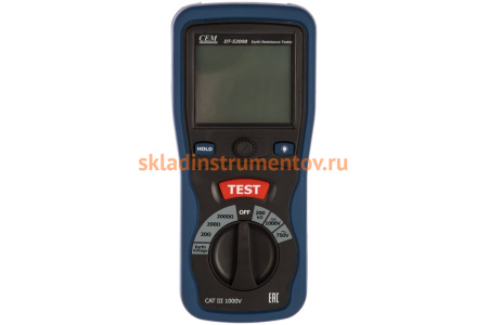 Измеритель сопротивления заземления СЕМ DT-5300B 482025