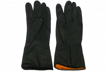 Защитные латексные перчатки от агрессивных жидкостей Airline AWG-LS-10