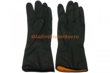 Защитные латексные перчатки от агрессивных жидкостей Airline AWG-LS-10