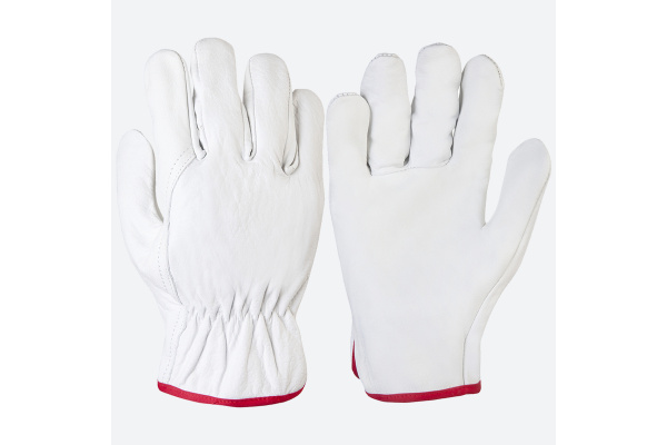 Кожаные перчатки Jeta Safety Smithcraft белые JLE421-8/M Кожаные перчатки Jeta Safety Smithcraft белые JLE421-8/M