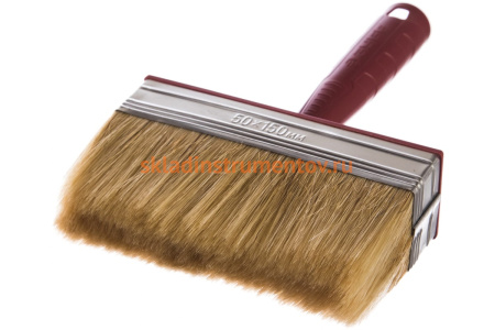 Кисть-макловица ЗУБР КМ-25 ЭКСПЕРТ, натуральная щетина, 50х150мм 01825-15
