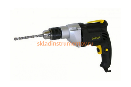 Дрель Энкор ДЭ-500ЭР/13М 50069