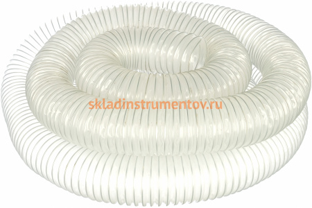 Прозрачный полиолефиновый шланг длиной 10м, d.100мм, стенка 0,5мм JET PO500.100.10