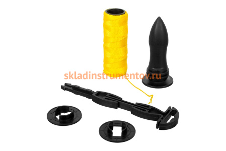 Шнур на катушке для строительных работ РемоКолор нейлоновый, d1,3мм х 30м, 14-0-034