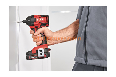 Двухскоростной ударный винтоверт FLEX ID 1/4 18.0-EC C 491241