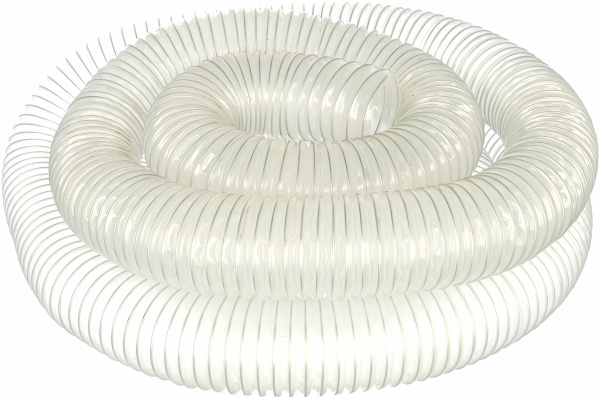 Прозрачный полиолефиновый шланг длиной 10м, d.100мм, стенка 0,5мм JET PO500.100.10