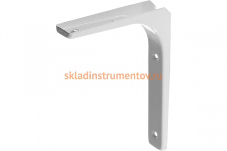 Усиленный кронштейн MFK-TORG модель2 75х75 0.8мм белый SB-37 К-69