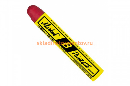 Твёрдый маркер-краска Markal B Paintstik, красный 80222