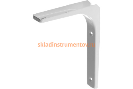 Усиленный кронштейн MFK-TORG модель2 75х75 0.8мм белый SB-37 К-69