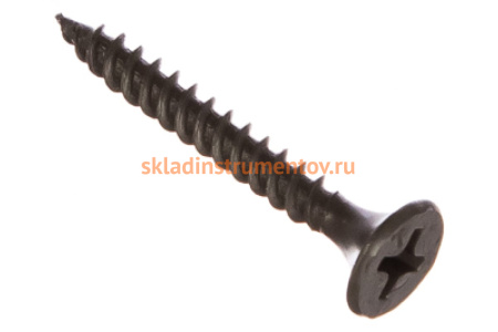 Саморезы универсальные оксидированные по дереву/металлу 400 шт. (3,5х30 мм; PH2; ТФ1) ЗУБР 4-300011-35-030