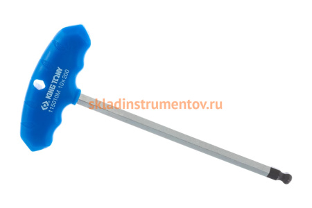 Т-образный шестигранник KING TONY 10 мм, 120,0 х 240,0 мм, с шаровым окончанием 115010MR