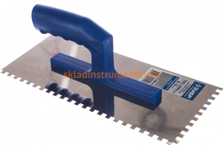 Зубчатая гладилка ЗУБР 0804-06