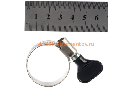 Обжимной хомут QUATTRO ELEMENTI 20-35 мм нержавеющая сталь с ключом 2 шт 642-234