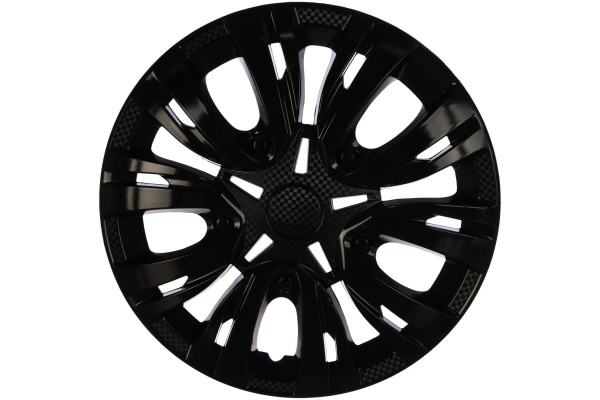 Колесные колпаки Airline 16 Лион черный глянец AWCC-16-27