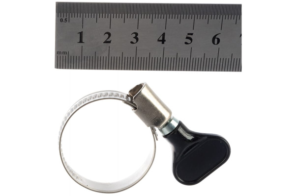 Обжимной хомут QUATTRO ELEMENTI 20-35 мм нержавеющая сталь с ключом 2 шт 642-234