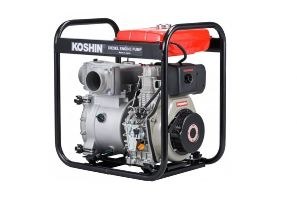 Дизельная мотопомпа для сильнозагрязненных вод Koshin KTY-100D 100545645 Дизельная мотопомпа для сильнозагрязненных вод Koshin KTY-100D 100545645