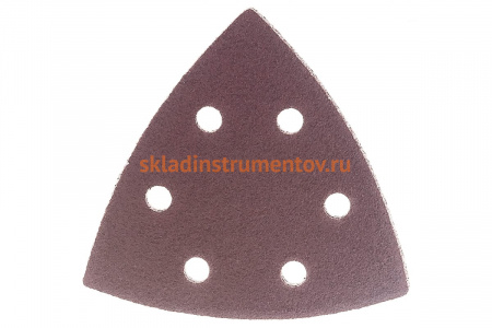 Лист шлифовальный самоклеящийся по древесине (5 шт; Р80) для МФИ REDVERG 6627151