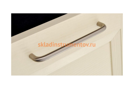 Мебельная ручка JET 107 м.ц. 160мм сталь, брашированный никель RQ107S.160BN55