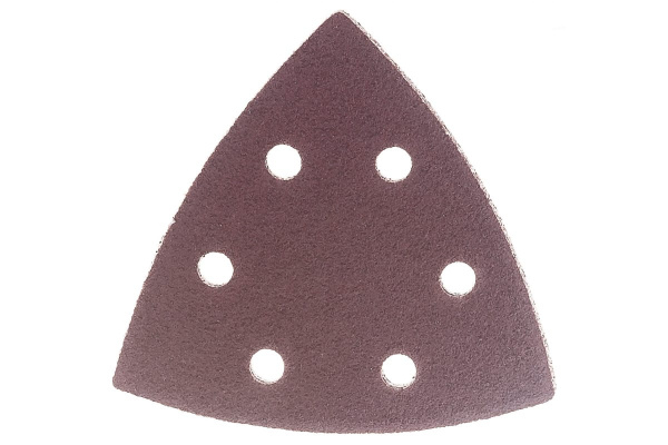 Лист шлифовальный самоклеящийся по древесине (5 шт; Р80) для МФИ REDVERG 6627151